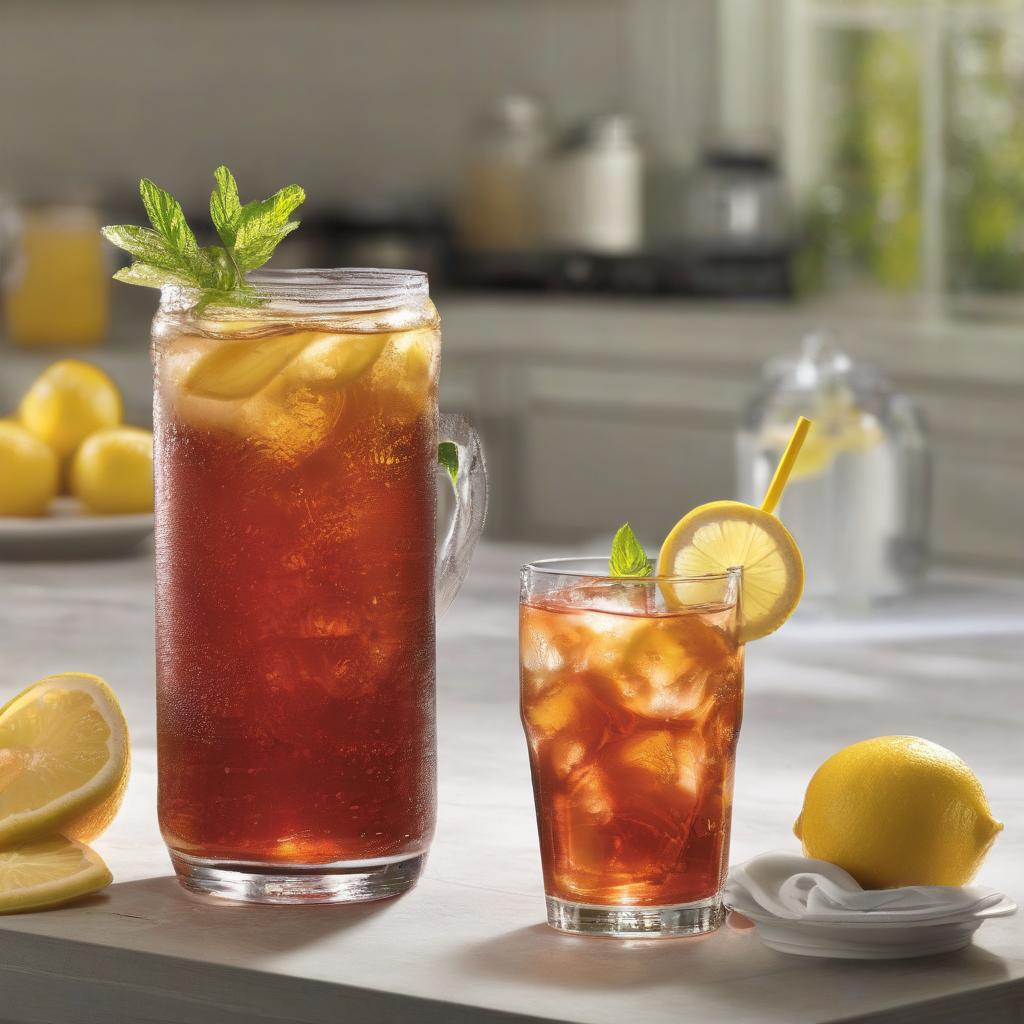 Sunjoy® (1/2 Unsweet Tea, 1/2 Lemonade): The Perfect Refreshing Balance