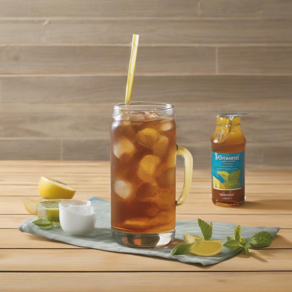 Freshly-Brewed Iced Tea Unsweetened: Pure Tea Refreshment