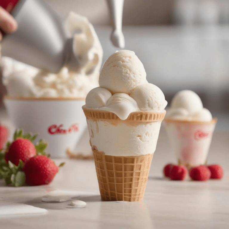 Chick-fil-A® Icedream® Cone: Classic Ice Cream Experience