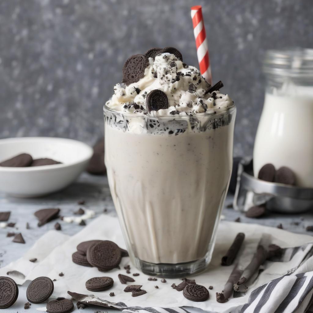 Cookies & Cream Milkshake: Indulgent Cookie Perfection