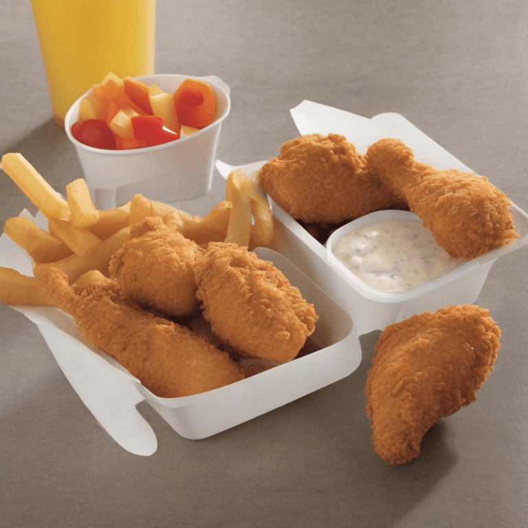 2 Ct Chick-n-Strips® Kid's Meal: Substantial Kids' Option
