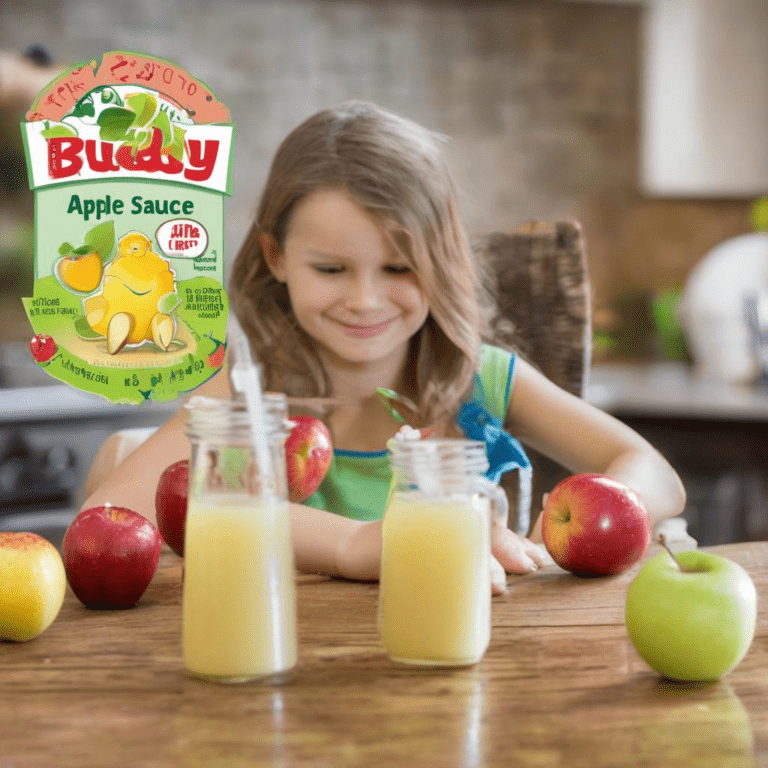 Buddy Fruits® Apple Sauce: Healthy Kids' Beverage Choice