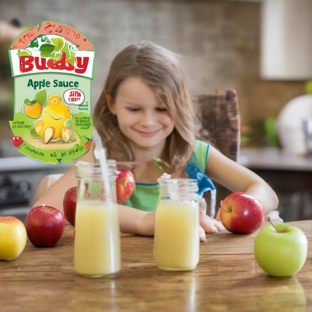 Buddy Fruits® Apple Sauce: Healthy Kids' Beverage Choice
