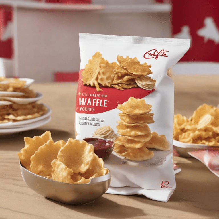 Chick-fil-A® Sauce Flavored Waffle Potato Chips: Signature Taste Innovation