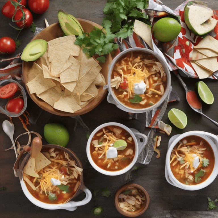 Chicken Tortilla Soup: Zesty and Flavorful Comfort