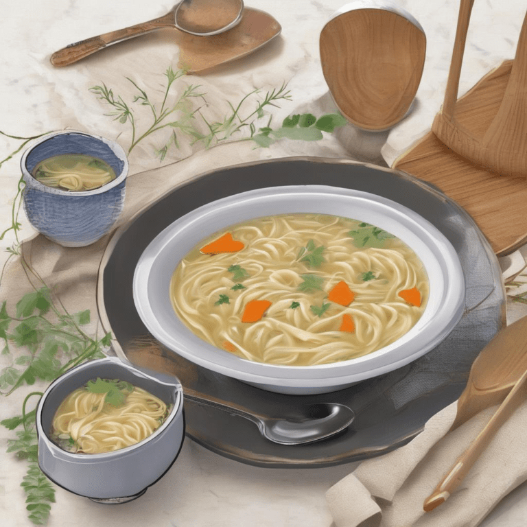 Chicken Noodle Soup: Comforting and Nourishing