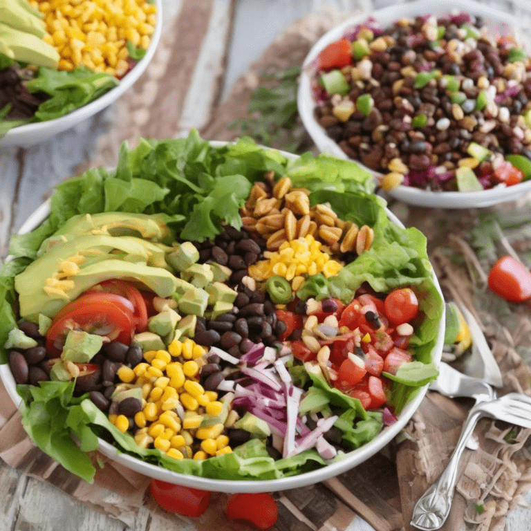 Spicy Southwest Salad: Bold Flavors, Healthy Choice