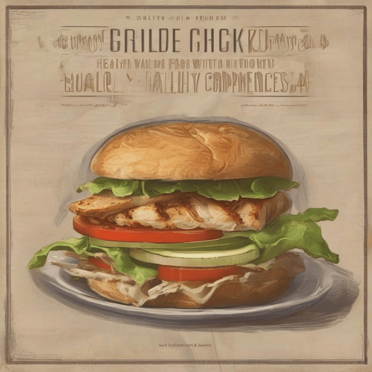 Grilled Chicken Sandwich: Healthy Choice Without Compromise