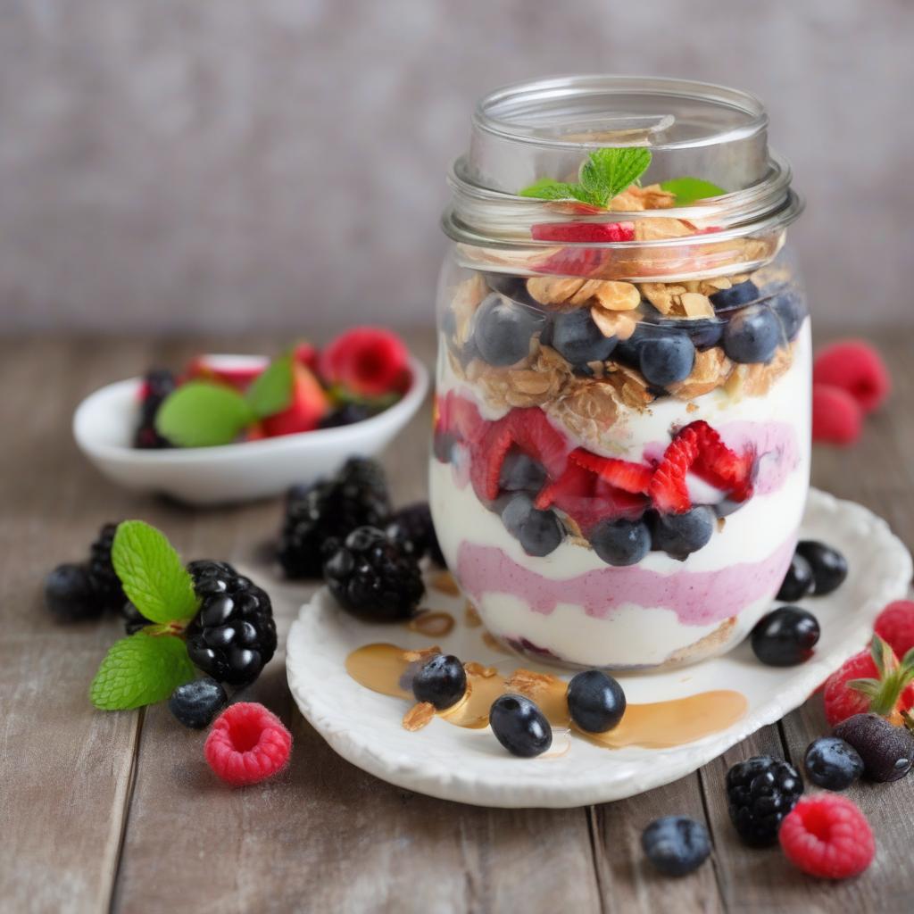 Berry Parfait: Healthy Breakfast Indulgence