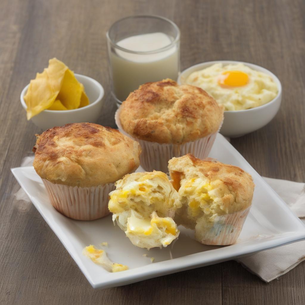 Chicken, Egg & Cheese Muffin: The Lighter Complete Breakfast