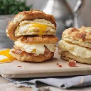 Bacon, Egg & Cheese Biscuit: Classic Breakfast Perfection