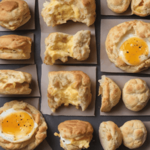 Chicken, Egg & Cheese Biscuit: The Ultimate Breakfast Trio