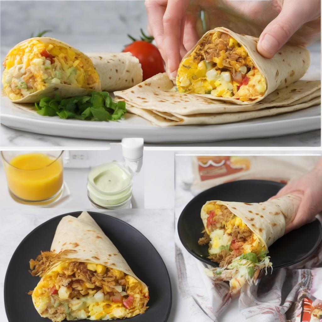 Hash Brown Scramble Burrito: The Ultimate Breakfast Wrap